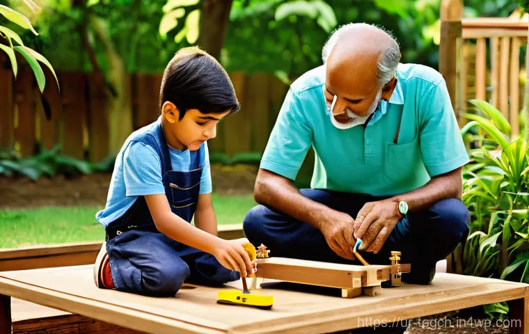 부모의 역할 변화와 홈스쿨링 - **Homeschooling Focus: Personalized Learning and Nurturing Environment**
    A heartwarming indoor s...